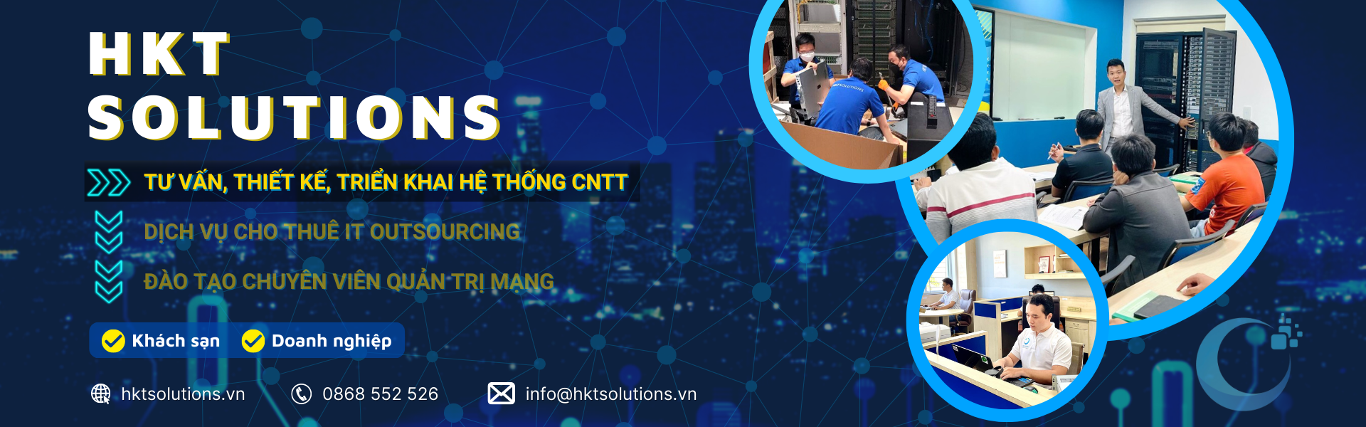 Tư vấn, thiết kế, triển khai hệ thống CNTT