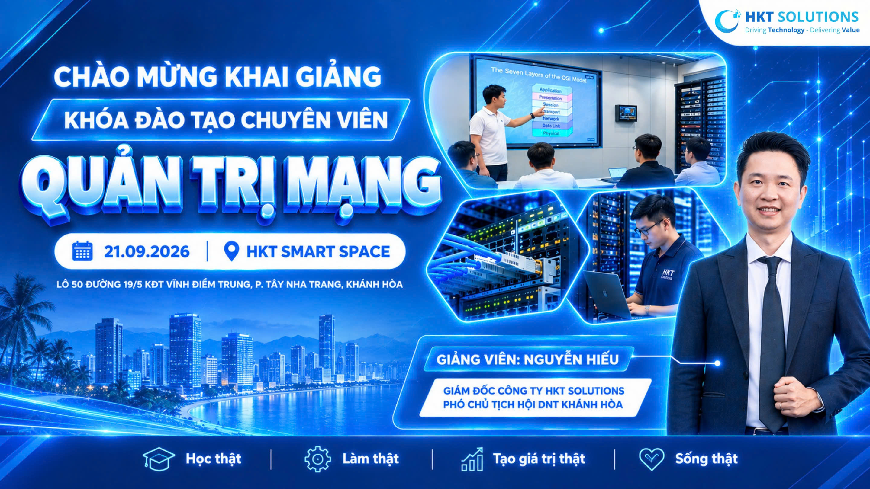 KHAI GIẢNG KHÓA CHUYÊN VIÊN QUẢN TRỊ MẠNG THÁNG 9/2026