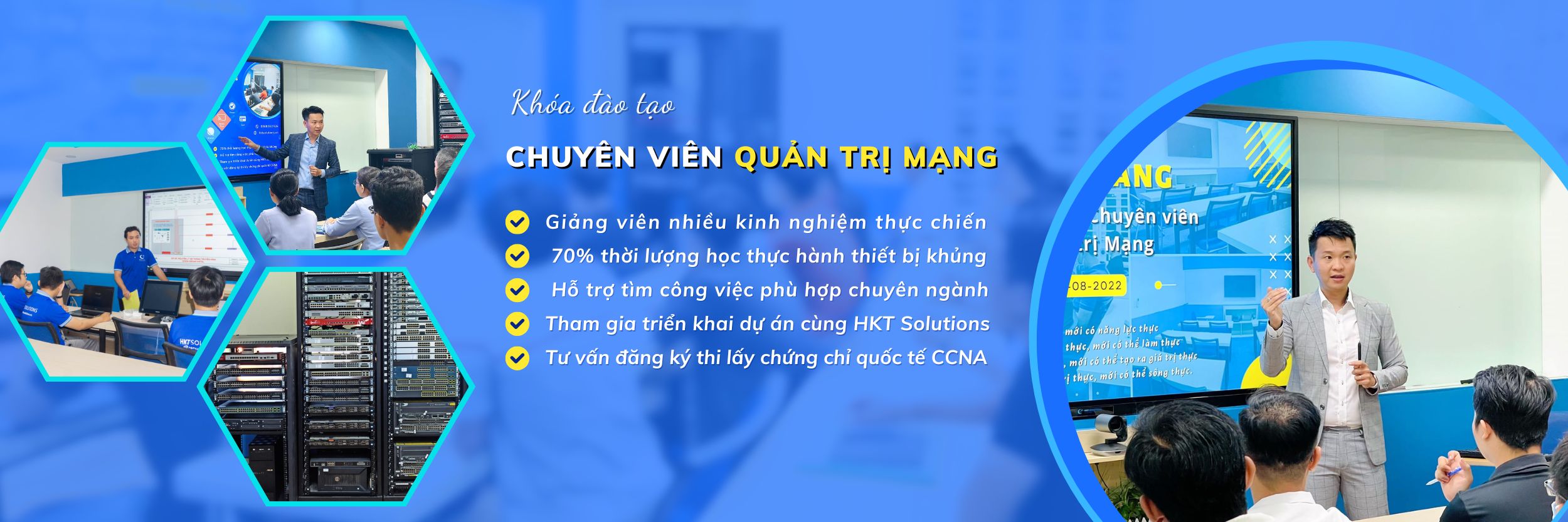 Khai giảng khóa học Quản trị mạng