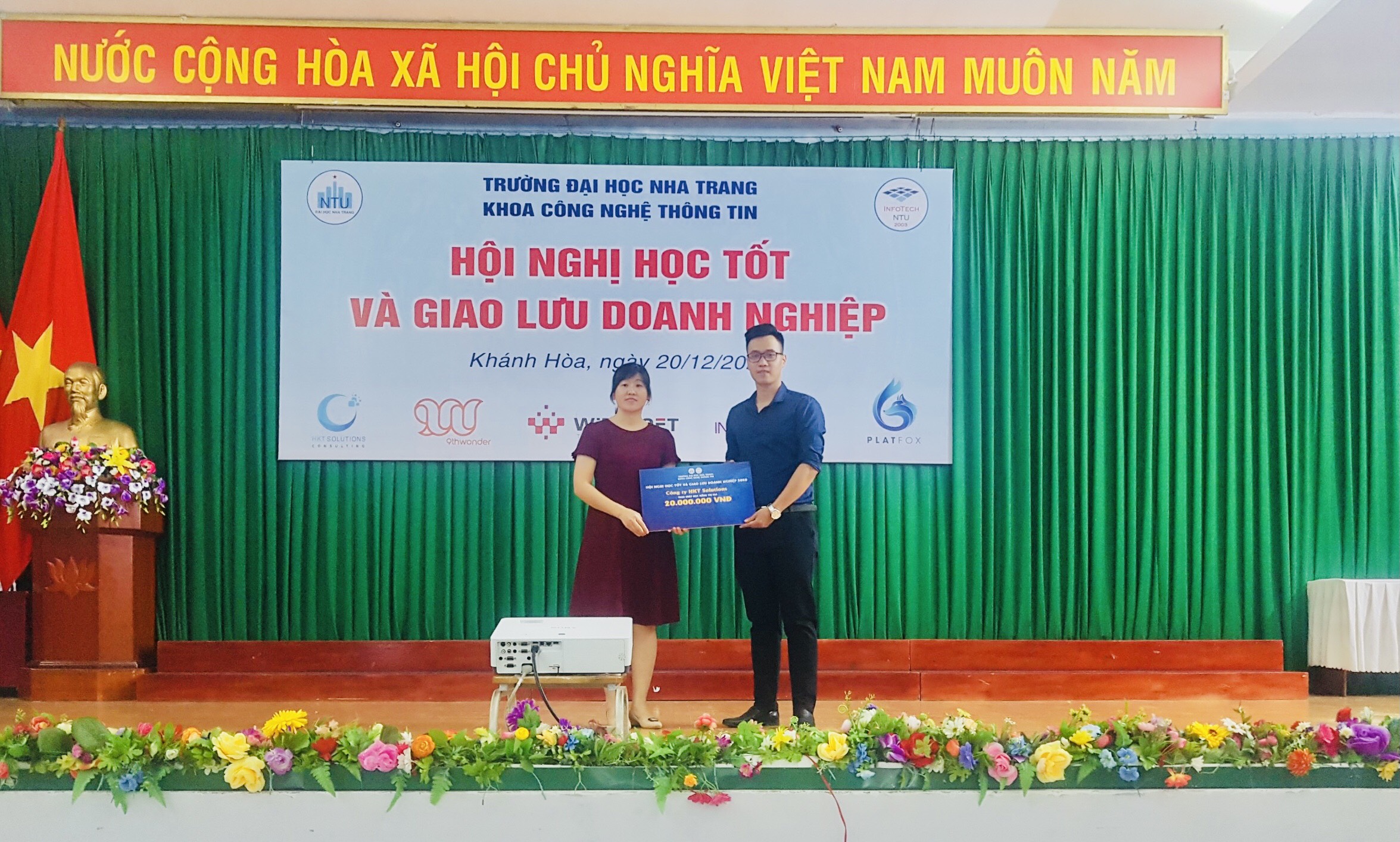 HKT Solutions tham dự Hội nghị Học Tốt và Giao lưu doanh nghiệp